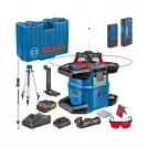 Ротационен лазерен нивелир BOSCH GRL 600 CHV Professional, червен лазер клас 2, обхват 600m, точност 1.5mm/10m, автоматично - small