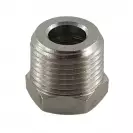 Адаптор AIGNEP 3/8''външна резба - 1/8''вътрешна резба, месинг с никелирано покритие - small, 167971