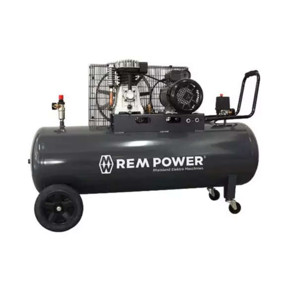 Компресор REM Power E 501/9/200, 200l, 9bar, 520l/min, 3.0kW, 4.0hp, 400V