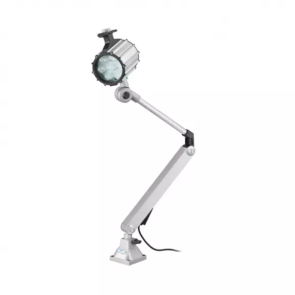 Настолна LED лампа FERVI 0538A, 7W, 700 lm, 6500 K, IP65, сив