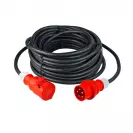 Удължител AS SCHWABE Heavy-duty 10м-черен., 5х2.5мм, H07RN-F, 16A, 11kW - small