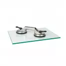 Вендуза двойна за стъкло BOHLE Veribor 60кг, ф120мм, алуминий - small, 167337