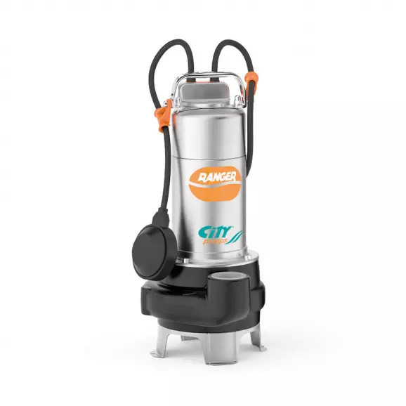 Помпа потопяема CITY PUMPS RANGER 10/50M, 750W, Q=50-550l/min, H=9.5-1.5m, 2