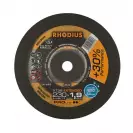 Диск карбофлексов RHODIUS PROLine XT38 230х1.9x22.23мм, за рязане на неръждаема стомана, стомана - small