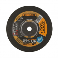 Диск карбофлексов RHODIUS PROLine XT38 230х1.9x22.23мм, за рязане на неръждаема стомана, стомана