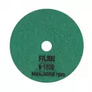 Диск за полиране RUBI 100мм P1500, за сухо полиране на гранит, мрамор и камък, зелен - small