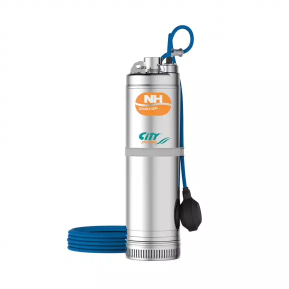 Помпа потопяема CITY PUMPS NH B 07M, 550W, Q=20-120l/min, H=39-12m, 1 /1/4