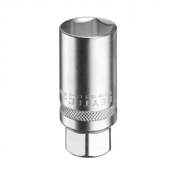 Вложка за свещ HEYCO 3/8'' 16/65мм, шестостен, CrV