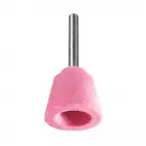 Абразивен шлайфгрифер TYROLIT 32х25х6мм 52TO, форма OF-камбана, цвят розов - small