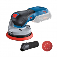 Акумулаторен ексцентършлайф BOSCH GEX 18V-125, 18V, 1.5-5.0Ah, Li-Ion, 6000-10000об/мин., ф125мм