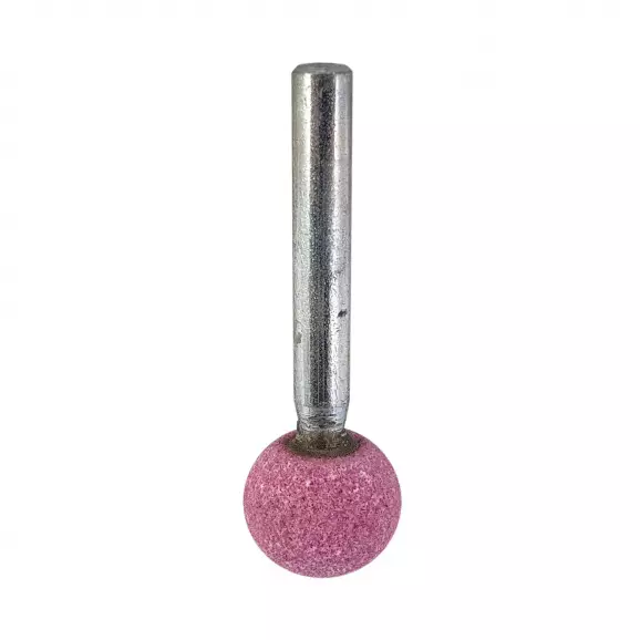 Абразивен шлайфгрифер TYROLIT 16х40х6мм 52A-26, форма OH-сферичен, цвят розов