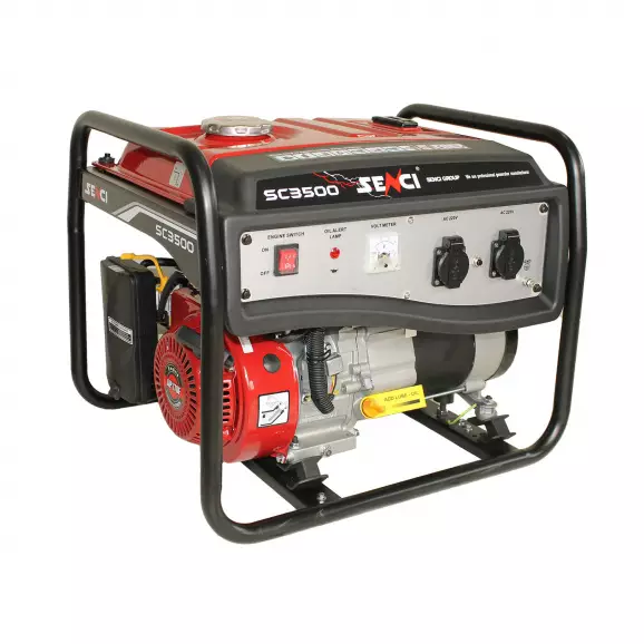Генератор SENCI SC-3500 Lite, 3.0kW, 230V, бензинов, монофазен
