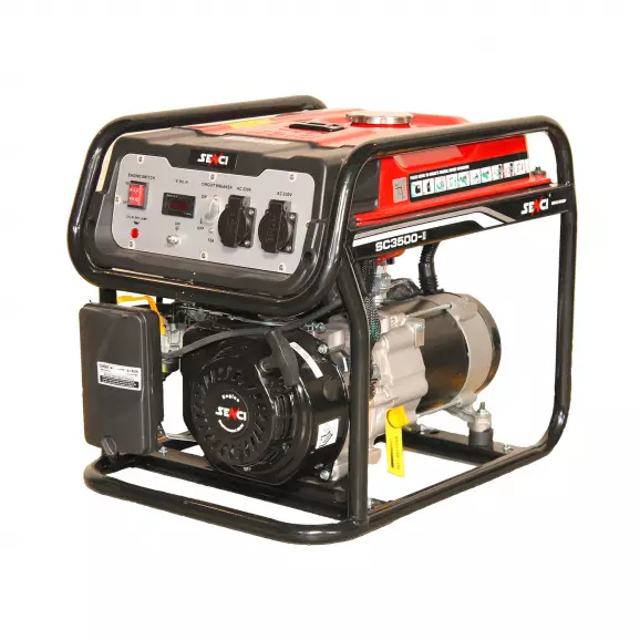 Генератор SENCI SC-3500 TOP, 3.1kW, 230V, бензинов, монофазен