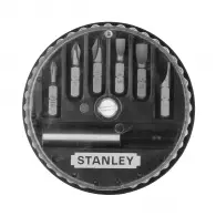 Комплект накрайници STANLEY 7части, PH, PZ, SB, с магнитен държач