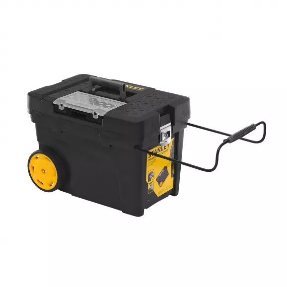 Куфар за инструменти на колела STANLEY Pro Mobile Tool Chest, 603х375х430мм, полипропилен, черен