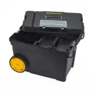Куфар за инструменти на колела STANLEY Pro Mobile Tool Chest, 603х375х430мм, полипропилен, черен - small, 179253
