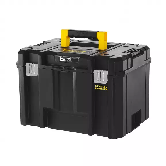 Куфар за инструменти STANLEY PRO-STACK, с една тава, полипропилен, черен