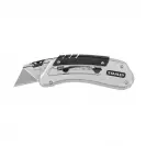 Макетен нож STANLEY 140x19мм, метален корпус, фиксирано острие, 1бр острие - small