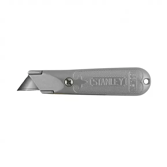 Макетен нож STANLEY 144x19мм, метален корпус, фиксирано острие