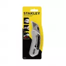 Макетен нож STANLEY 60x19мм, метален корпус, фиксирано острие - small, 179589