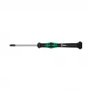 Отвертка торкс за електроника WERA TX4 2.5х137/40мм, CrV, двукомпонентна дръжка - small