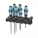 Отвертки комплект WERA 6части, PH, SB, двукомпонентна дръжка - small