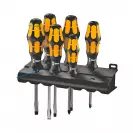 Отвертки комплект WERA Kraftform Plus 932 S 6части, PH, SB, двукомпонентна дръжка - small