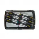 Отвертки комплект за фина механика STANLEY 6части, PH, PZ, SB, двукомпонентна дръжка - small, 178955