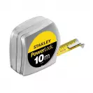 Ролетка с метален корпус STANLEY Powerlock 10м х 25мм, метална лента, хромирана, EG-клас 2 - small, 179011