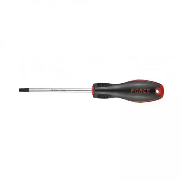 Отвертка торкс FORCE TX 7 145мм, CrV, двукомпонентна дръжка