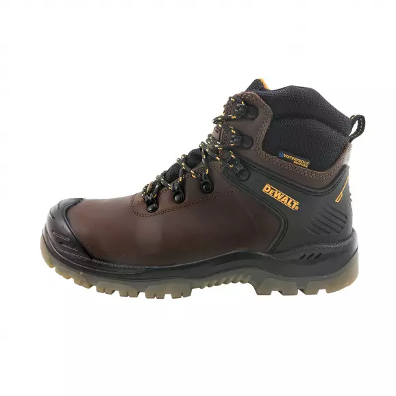 Работни обувки DEWALT Newark Brown 46, боти с метално бомбе
