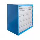 Шкаф за инструменти UNIOR, шест чекмеджета, 2x90/ 4x180кг. товароносимост - small