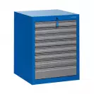 Шкаф за инструменти UNIOR, с 8-чекмеджета, без инструменти, 663х650х870 - small