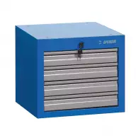 Шкаф за инструменти UNIOR, с 4-чекмеджета, без инструменти, 475х650х430