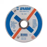 Диск карбофлексов UNIOR INOX 115x1.0x22.23мм, за рязане на метал