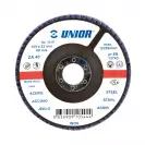 Диск ламелен UNIOR 125х22.23мм P60, за шлайфане на метал, дърво и пластмаса - small