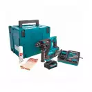 Акумулаторен перфоратор MAKITA HR001GM201, 40V, 4.0Ah, Li-Ion, SDS-plus, 2.8J, безчетков, AVT - small