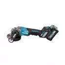 Акумулаторен ъглошлайф MAKITA GA029GM201, 40V, 4.0Ah, Li-Ion, ф125мм, безчетков - small, 188495