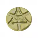 Диаманти метални HUSQVARNA 75мм P1500, за шлайфане на гранит, мрамор, камък и скални материали, зелен - small