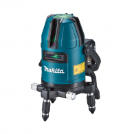Линеен лазерен нивелир MAKITA SK40GD, 12V, 1.5-4.0Ah, 5 лазерни линии, точност 1mm/10m, автоматично