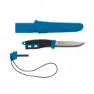 Нож MORA Companion Spark Blue, в калъф, неръждаема стомана - small