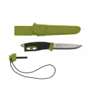 Нож MORA Companion Spark Green, в калъф, неръждаема стомана - small