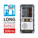 Ротационен лазерен нивелир LASERLINER Cubus 210 S set 150 cm, червен лазер клас 2, обхват 100m, точност 1.5mm/10m, автом./автом. - small, 202053