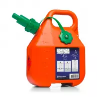 Туба за бензин HUSQVARNA 6л, пластмасова, оранжева
