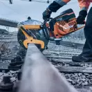 Ъглошлайф бензинов HUSQVARNA Construction K 1270 Rail 400мм, 5.8kW, 4700об/мин, 400x25.4мм - small, 191244