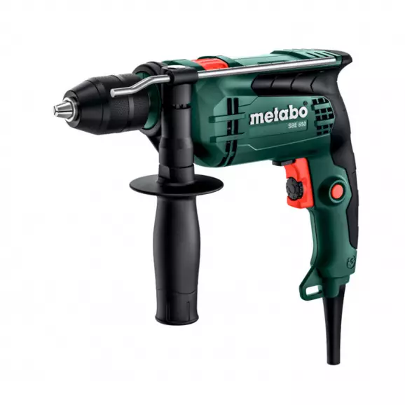 Бормашина ударна METABO SBE 650, 650W, 0-2800об/мин, 44800уд/мин