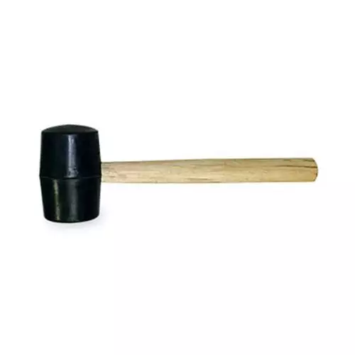 Чук гумен BATTIPAV 0.5кг/черен, с дървена дръжка, каучук
