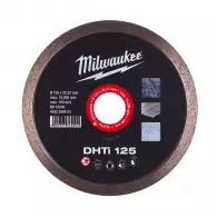 Диск диамантен MILWAUKEE DHTi 125x2.1x22.23мм, за керамика, сухо рязане