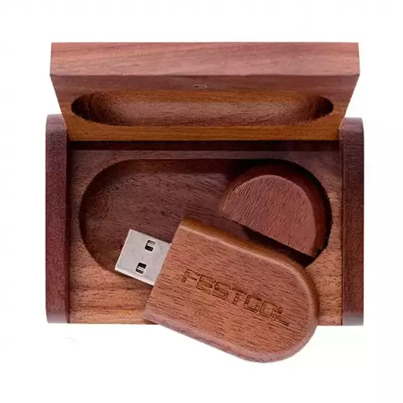 Дървено USB FESTOOL 16GB, дървесина
