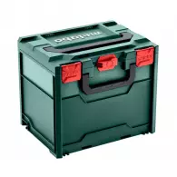 Куфар пластмасов METABO METABOX 340, доставя се без прегради и облицовки